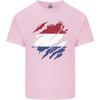 Torn Netherlands Flag Holland Dutch Day Football Unisexs Light Cotton TShirt