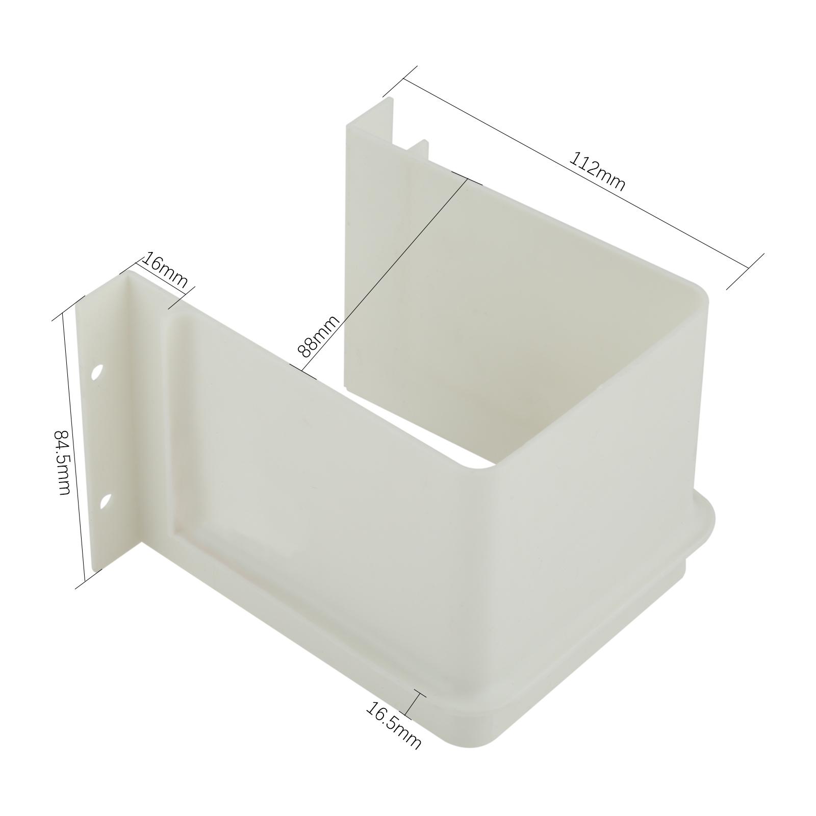 

1pc U-shaped Sink Drawer Kitchen&Bathroom Drain Ring Sealing Baffle Edge Banding Sewer Slot Cabinet Recessed Under Drainage