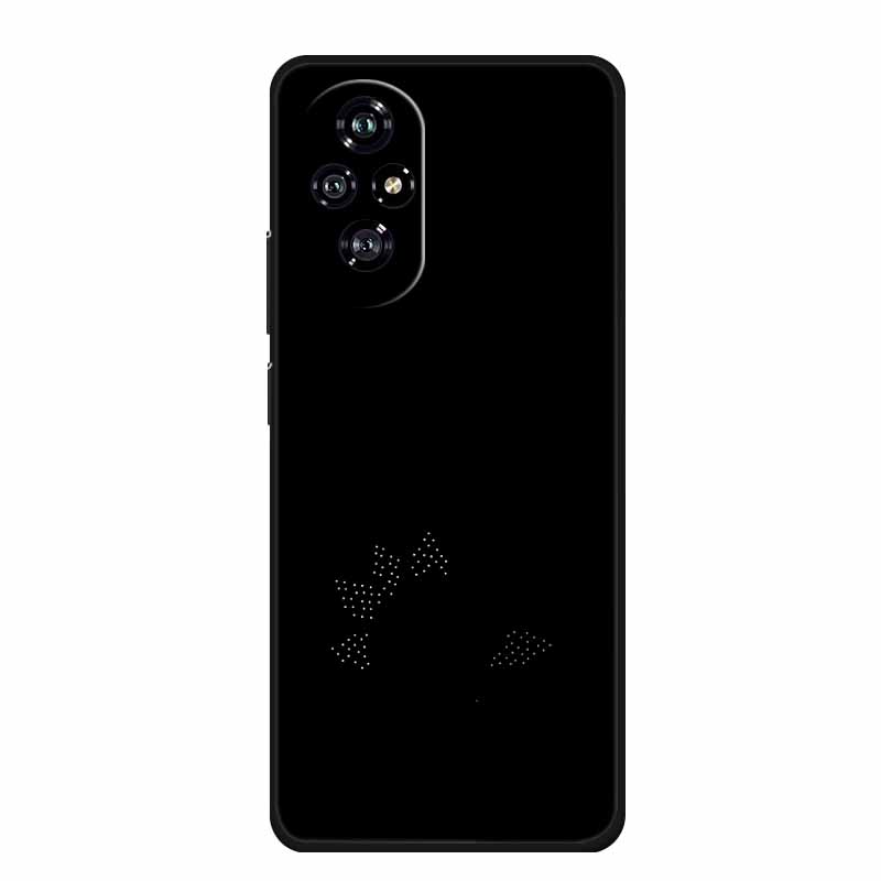 

Black Silicone Case For Honor 200 Pro 5G Case Cartoon Cat Soft Back Cover For Honor 200 lite 5G Phone Case Honor200 Pro Lite Bag Honor 200 Pro