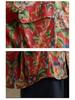 Real Shot 2025 Cotton Linen Frog Button Shirt Retro Cardigan Top