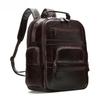 Genuine Leather Men's Large Capacity Multi-functional Backpack Commuting Casual Men's Bag Casually