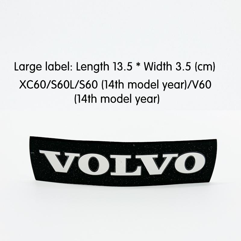 Autocollant Logo Calandre Avant Volant Voiture Accessoire Décoration Auto Pour Volvo Rdesign Polestar AWD V50 S60 XC60 S40 XC90 XC40