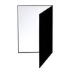 A4 Light Reflector Double-sided Multi-purpose 3-in-1 Folding Light Diffuser Board for Still Life Photography