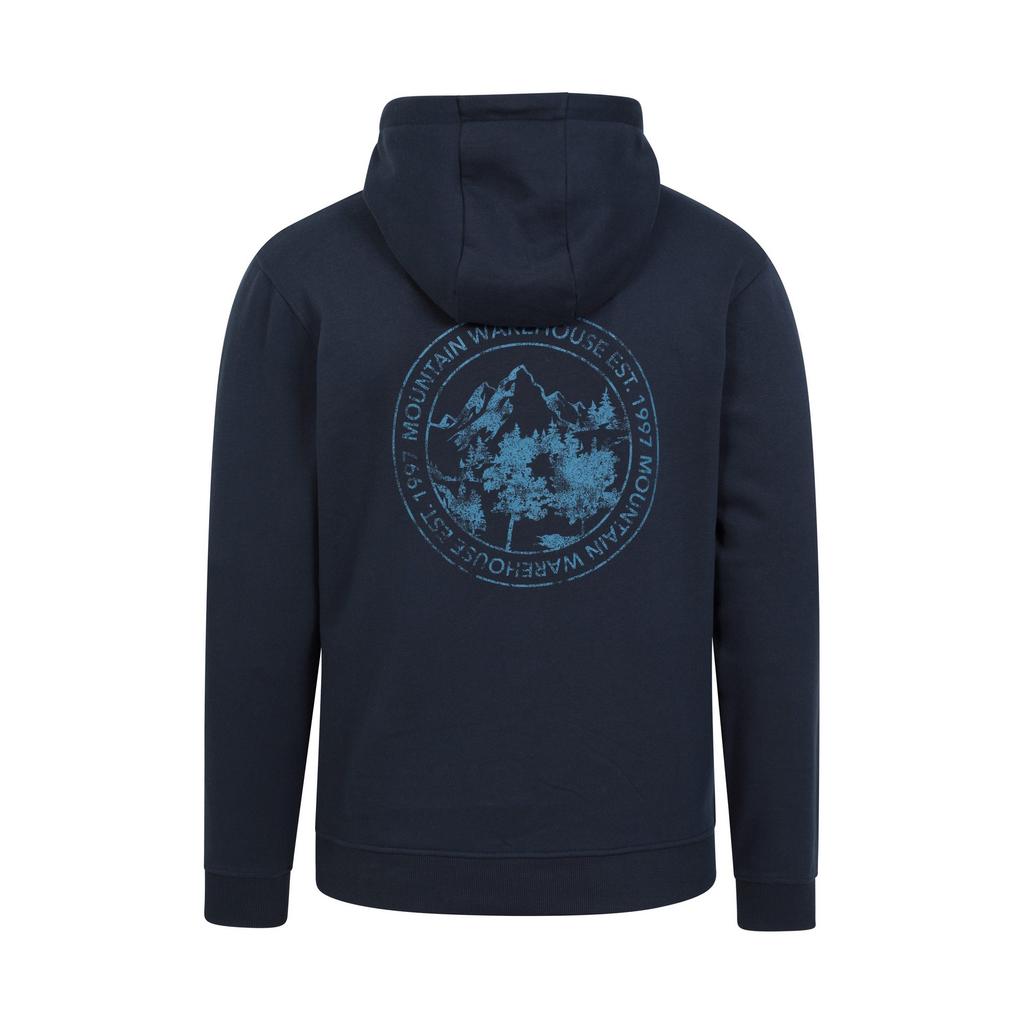 Mountain Warehouse Mens Mountain Overhead Hoodie
