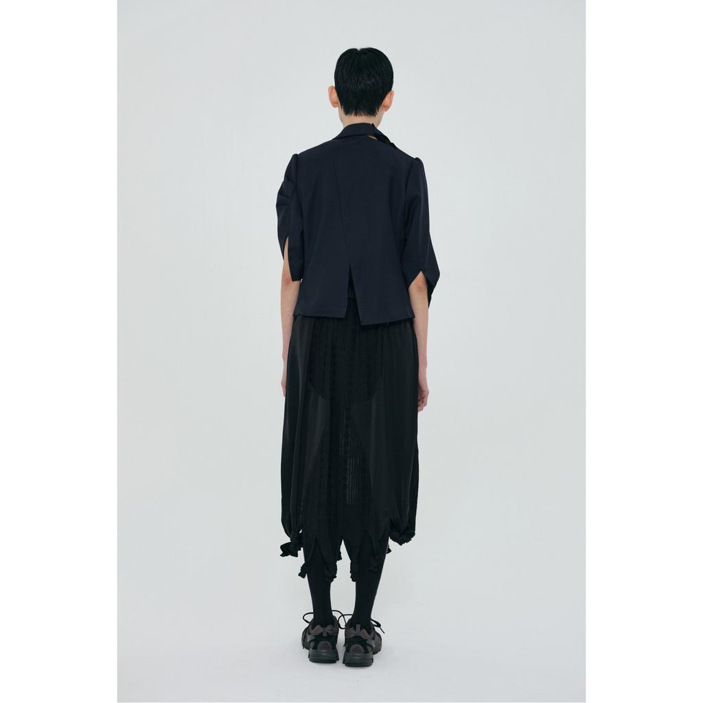 RECODE Hanging Tied Ribbon Skirt_R0Kas24209Bkx