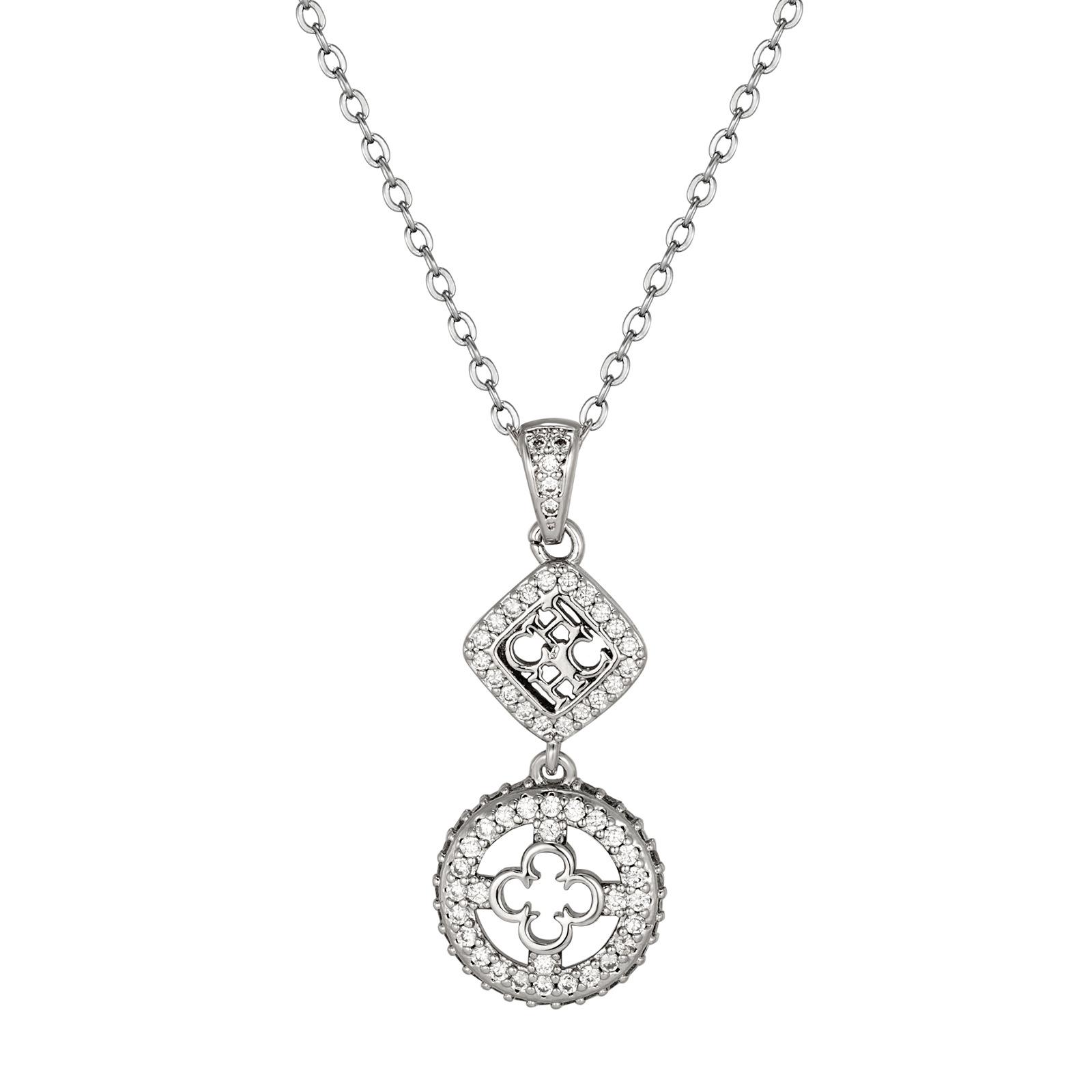 Elegant Zircon Collarbone Chain Pendant Necklace - Light Luxury, Casual & Popular Design