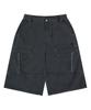 OFFGRID Structure Cotton Washed Bermuda Pants - Black