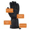 Elektriska värmehandskar Värmande vinterhandskar Perfekt för skidåkning Snowboard