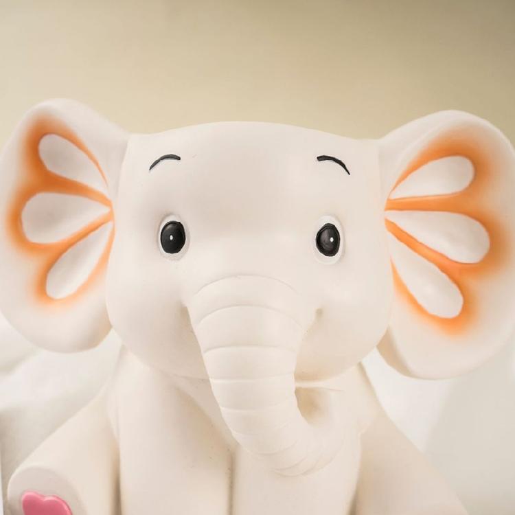 Elephant Pen Cup Space Saving Pen Cup Resin Pen Container Remote Control Container for Office Desk Decoration