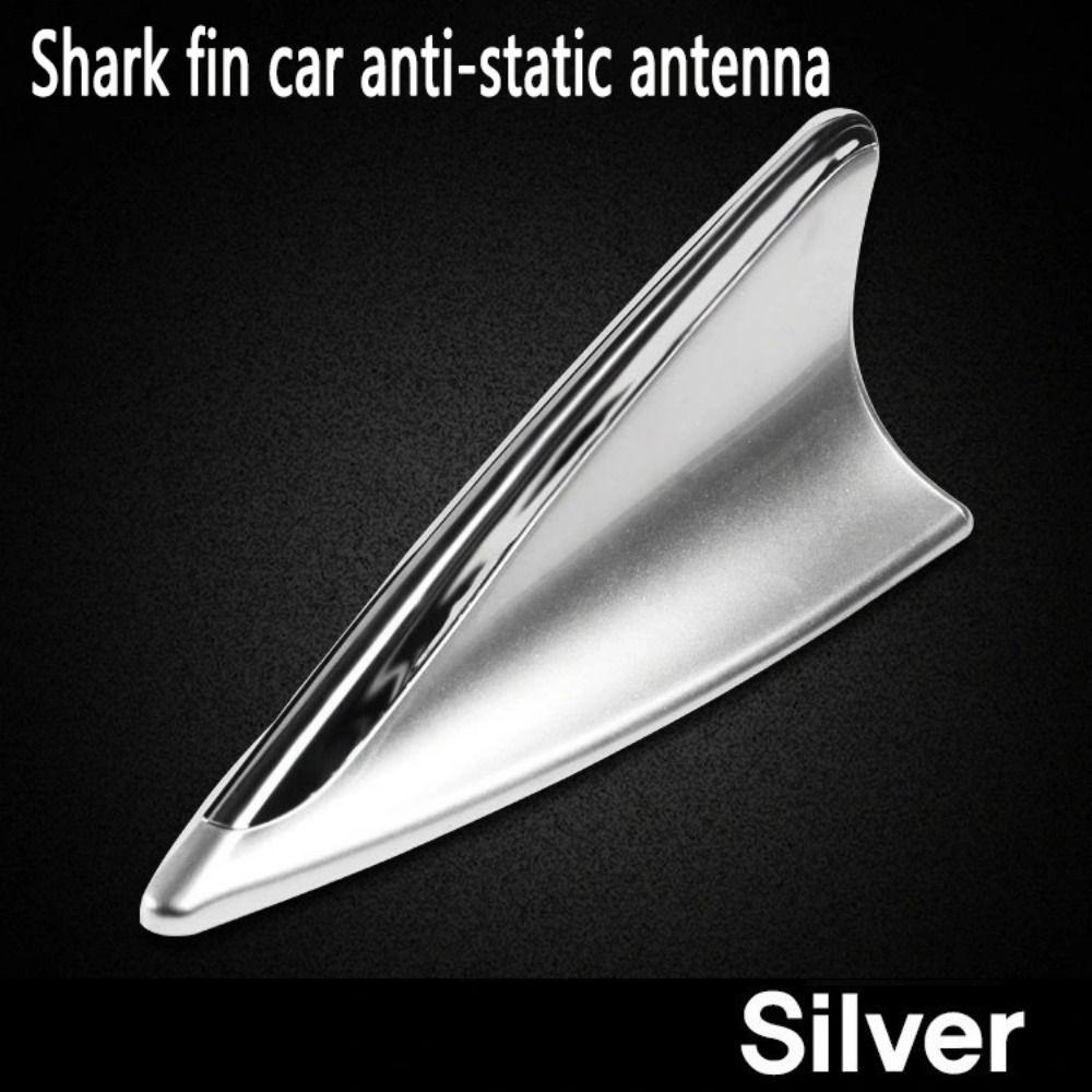 Roof Top Mount FM Signal Amplifier Adapter Car Radio Aerials Shark Fin Antenna  Universal