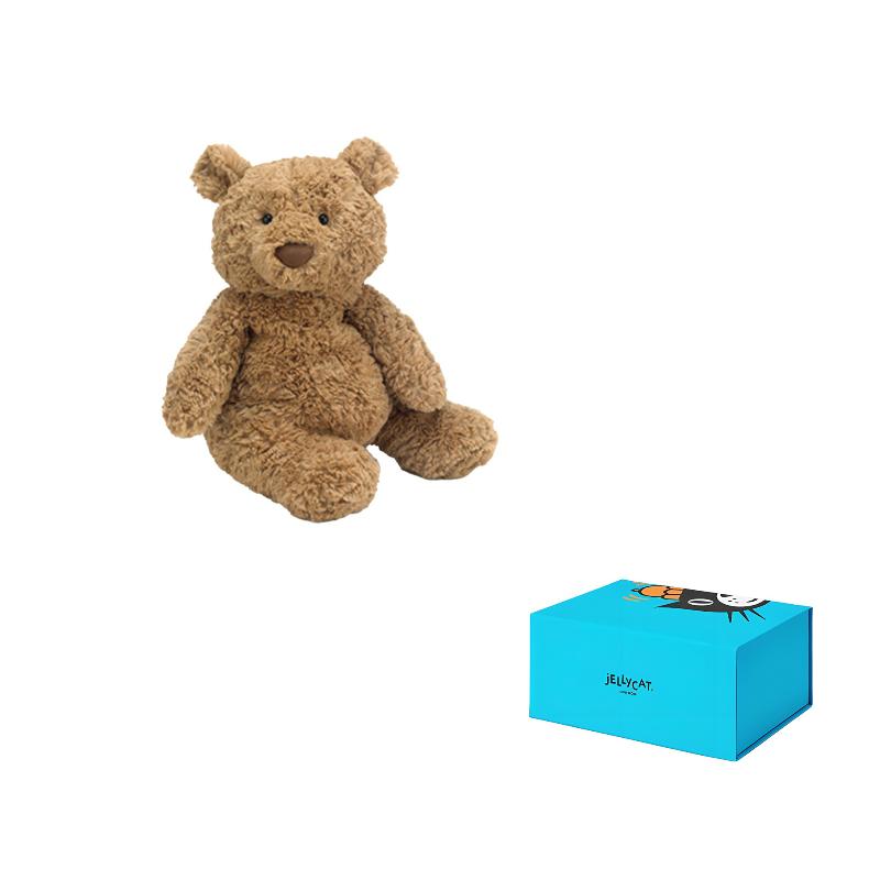 

JELLYCAT Barcelona Bear Brown Doll Plush Figure 16cm/28cm/47cm/56cm Height 16cm коричневый
