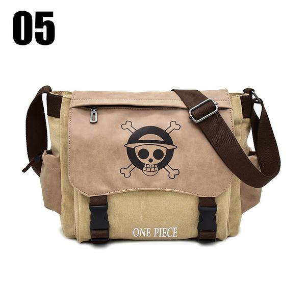 Anime Demon Slayer Messenger Bag ONE PIECE School Bag Backpack