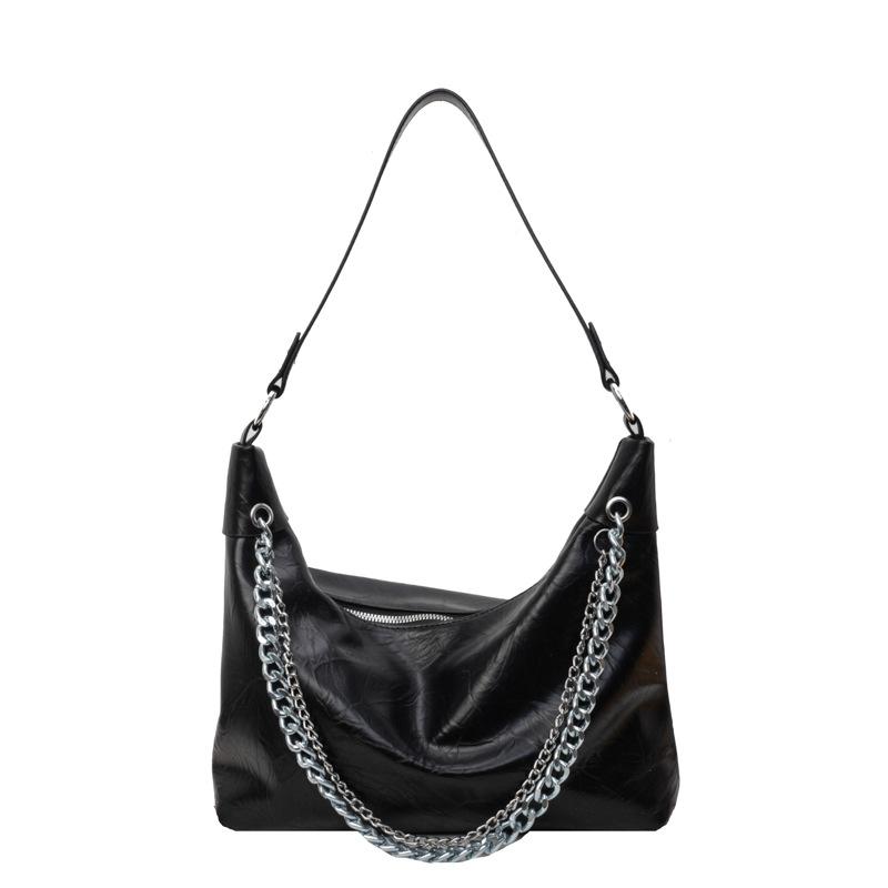 Versatile Shoulder Bag Women's New Solid Color Messenger Bag