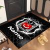 BJK FC (1) Personalized name Office Carpet Stylish Decor for Living Room Bedroom Kitchen