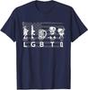 Vtipné tričko pro podporu LGBTQ Svobody Zbraní Piva Volby 2024 Unisex