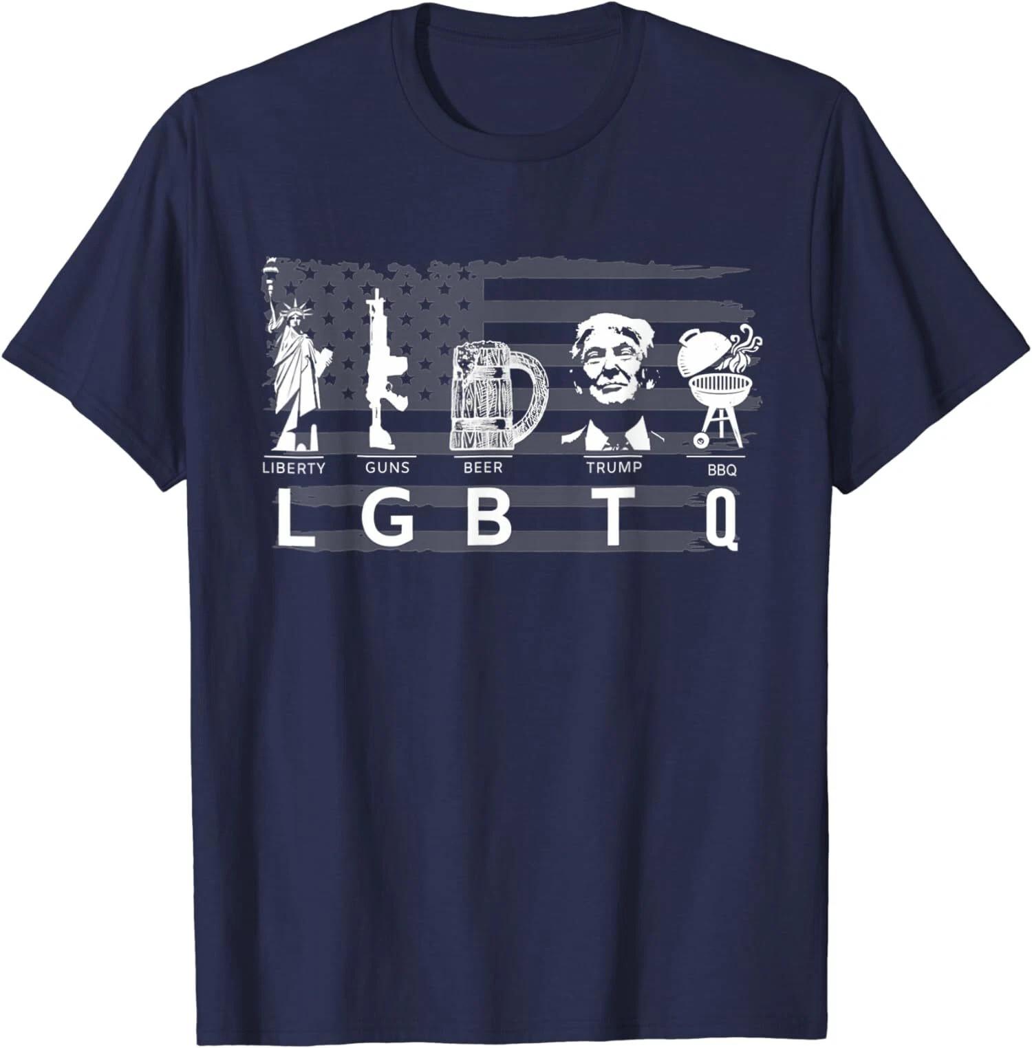 Smieklīgs Atbalsts LGBTQ Brīvība Ieroči Alus
