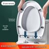 Universal V-Shape Soft-Close Thickened Toilet Seat