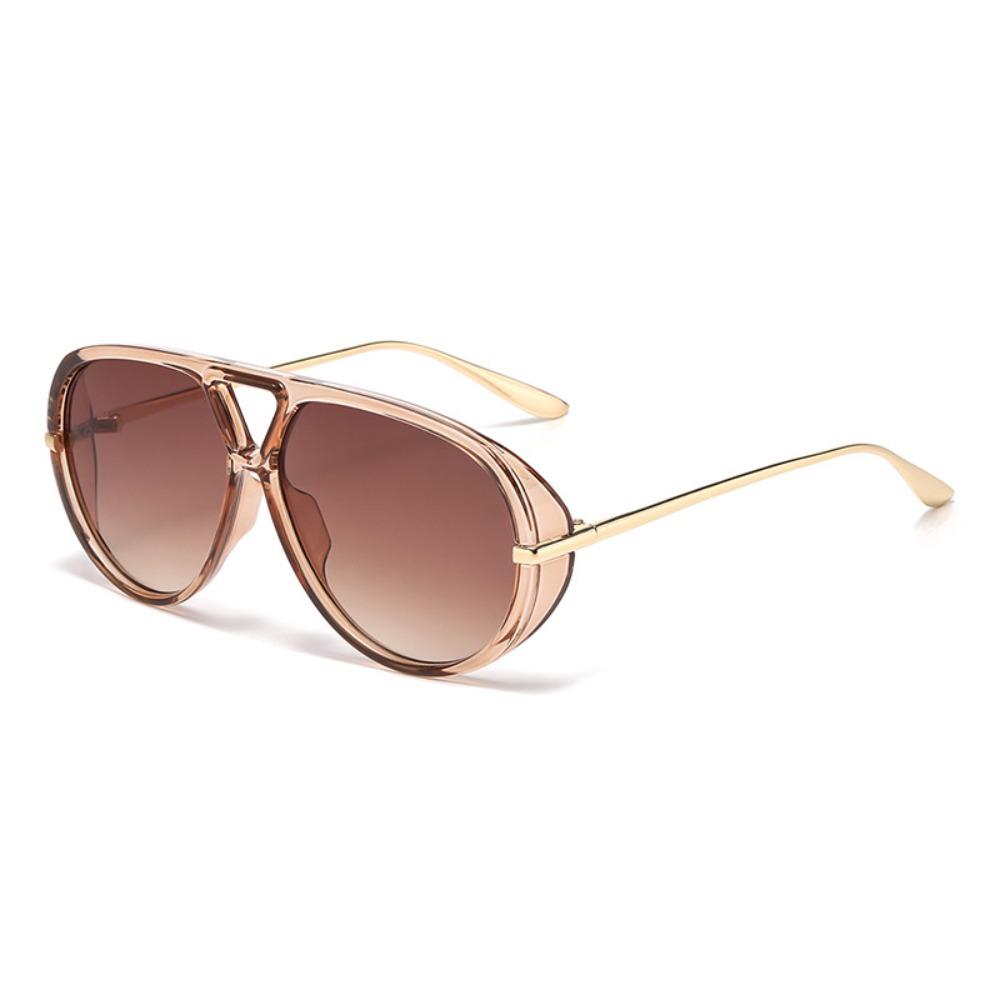 Shades Multicolor Lenses Eyewear Irregular UV400 Sun Glasses Large Frame Sunglasses  Cycling
