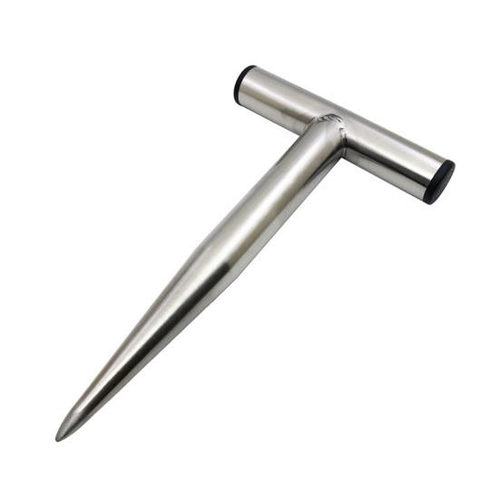 

Stainless Steel Hand Dibber Plant Hole Digger Garden Planting Tool with T-Handle Soil Digging Tool for Planting Bulbs Tulips Daffodils Vegetable Seeds S