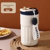 Smart Temperature Display Stainless Steel Travel Mug - Portable Insulated Coffee Cup