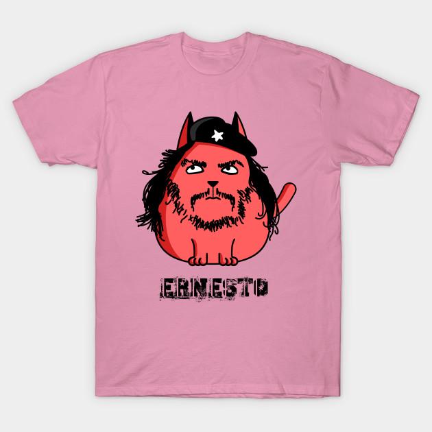 T Shirt Women Ernesto The Cat Harajuku Print Kawaii Tshirt Summer Short Sleeve Female T-Shirt Top Tee