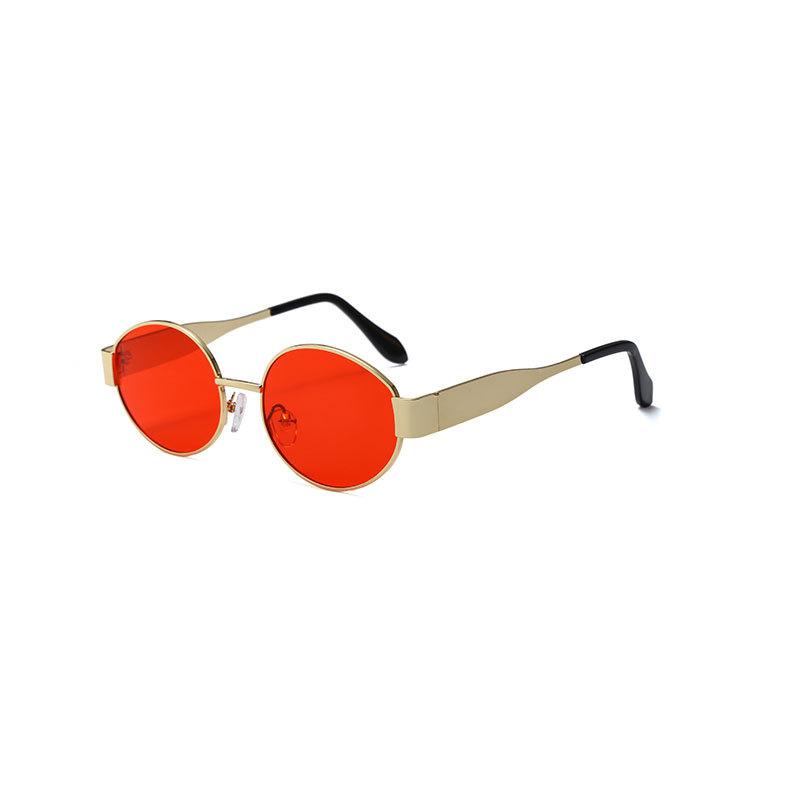 Ggpyyon Occhiali Da Sole Vintage A Goccia Occhio Di Gatto Per Donna | Design Retrò Stretto | Protezione UV400 | Montatura In Plastica