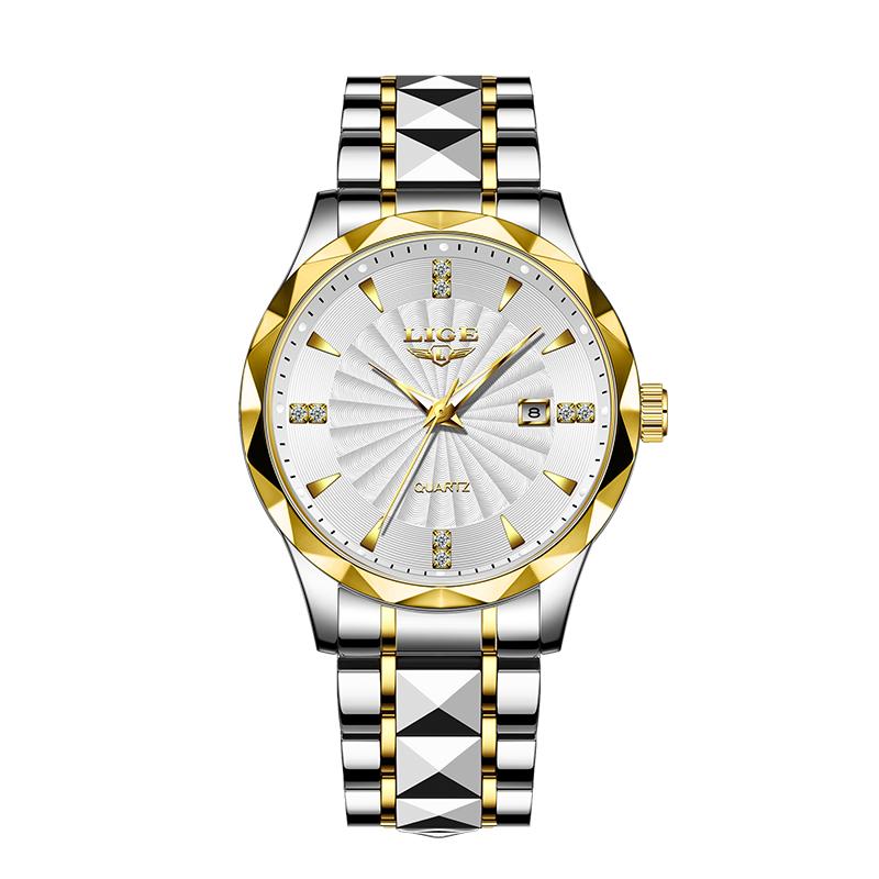 New Gold Watch For Men Top Brand Luxury Waterproof Men's Quartz Wristwatches Fashion Sports Luminous Chronograph Male