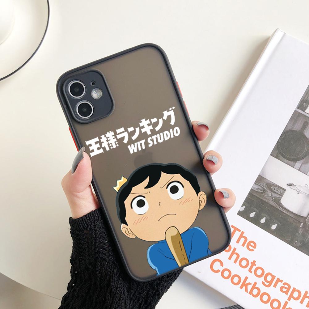

Чехол-бампер Ranking of Kings Bojji Anime, противоударный, прозрачный, для iPhone 13, 12, 11 mini Pro Max XR X XS 7, 8Plus se 2020 iphone 13