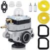 Trimmer Carburetor Replacement Carburetor 25CC Trimmer Parts Bolt-on Design Easy Installation Metal Construction