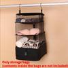 Modern Minimalist Hanging Travel Organizer For Bedroom Closet Storage Bag With Multiple Compartments