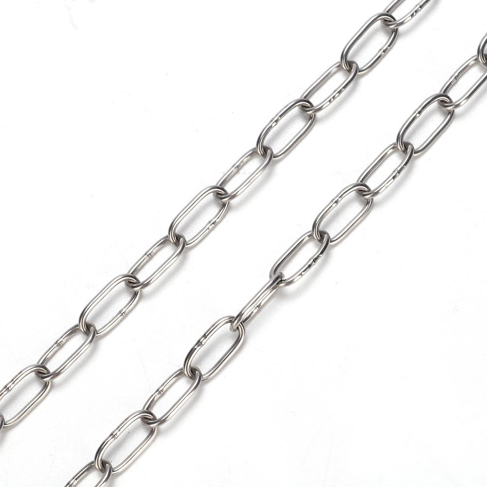 Stainless Steel Pet Birds Parrot Foot Chain Anklet Training Harness (Psittacula Eupatria)