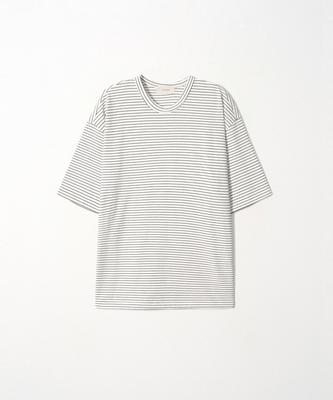 EZIO Soft Stripe T-Shirt_White