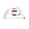Speedo DMC Elite Size L Fins, Unisex, White,