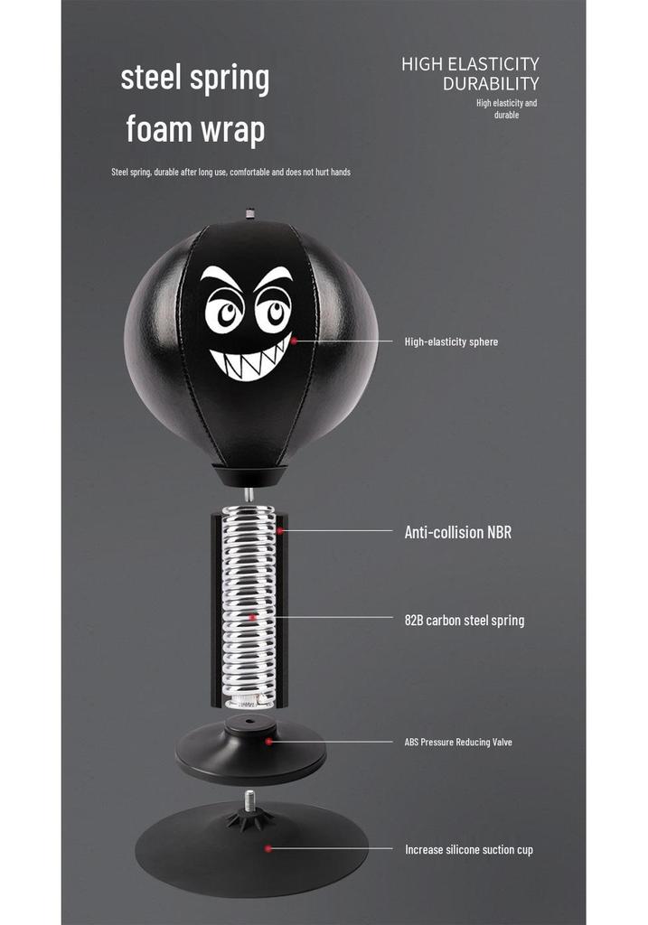 Aibeijian Desktop Boxing Speed Bag: Adult Stress Relief and Decompression Ball