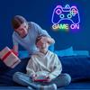 Gaming Neon Light Wall Decor for Game Room 35.8x33cm LED Atmosphere Lamp Controller Shape