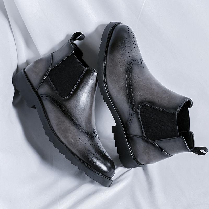 Mens Dress Shoes Men's  Leather  Skin Shoes for Men Elegant Casual Business Luxury Social Male Shoe