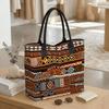  Boho Ethnic Pattern Tote Bag Large Capacity Casual Shoulder Bag for Daily Use Shopping Travel
