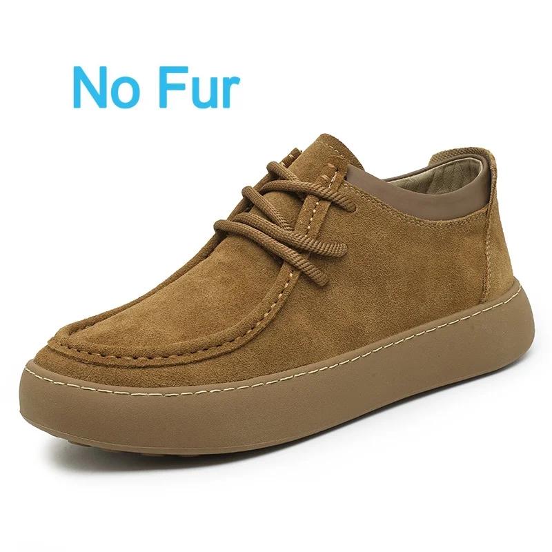 British Style Men Casual Flat Designer Shoes High Quality Comfy Genuine Leather Office Shoes Outdoor Antiskid Social Dress Shoes