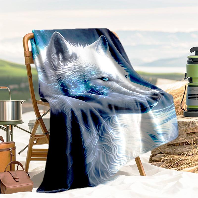 1pc Animals:lizard Pattern Blanket, All Season Lightweight Home Office Outdoor Nap Multifunctional Blanket