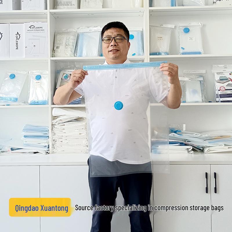 Large-Capacity Vacuum Storage Bag for Quilts: Thickened, Cotton, and Compressed