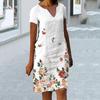 Chic Summer Dress Loose Keep Cooling Knee Length Soft Midi Women Clothes