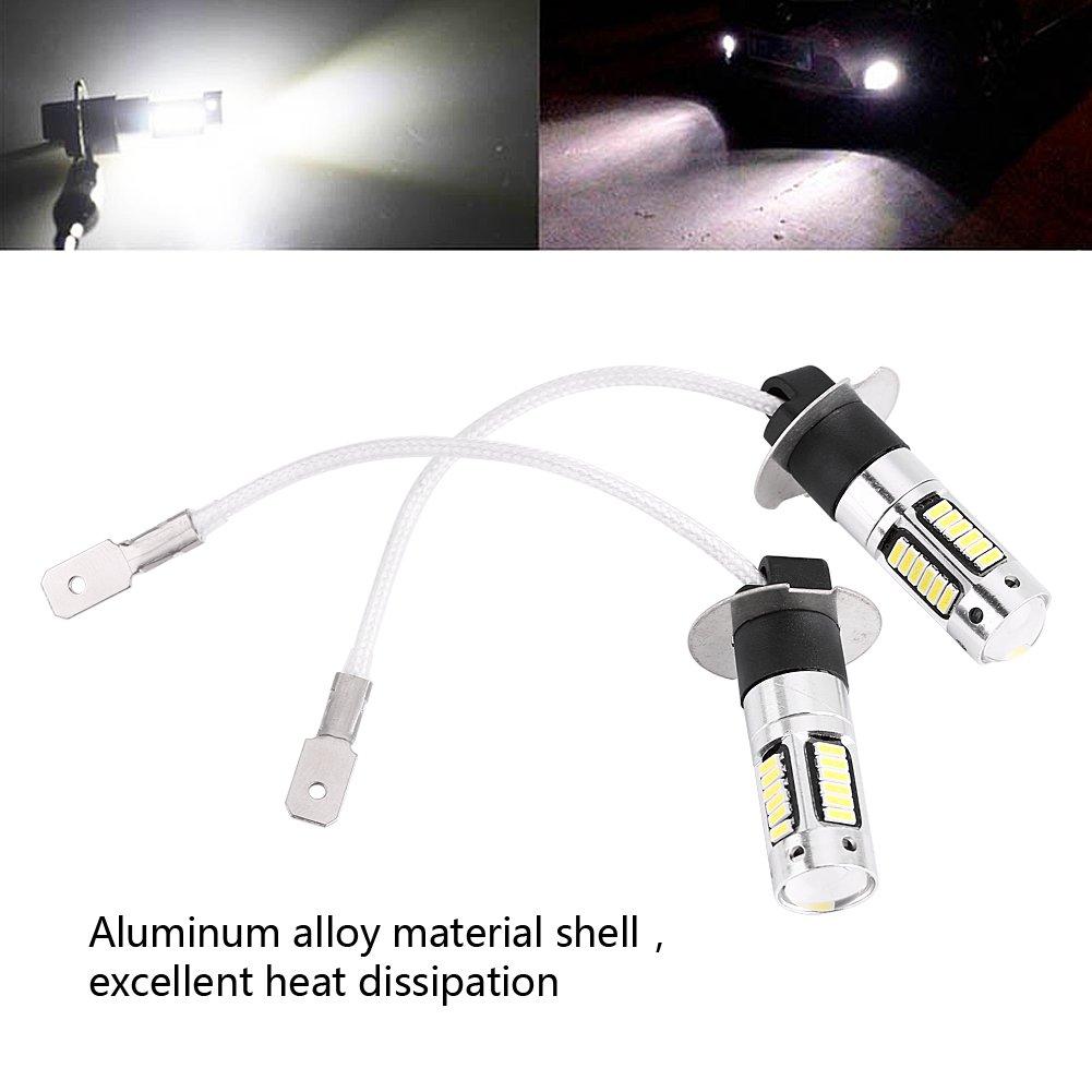 Fog Lamp H3 Led -Qiilu LED Fog Light Bulb H3 LED Fog Bulb