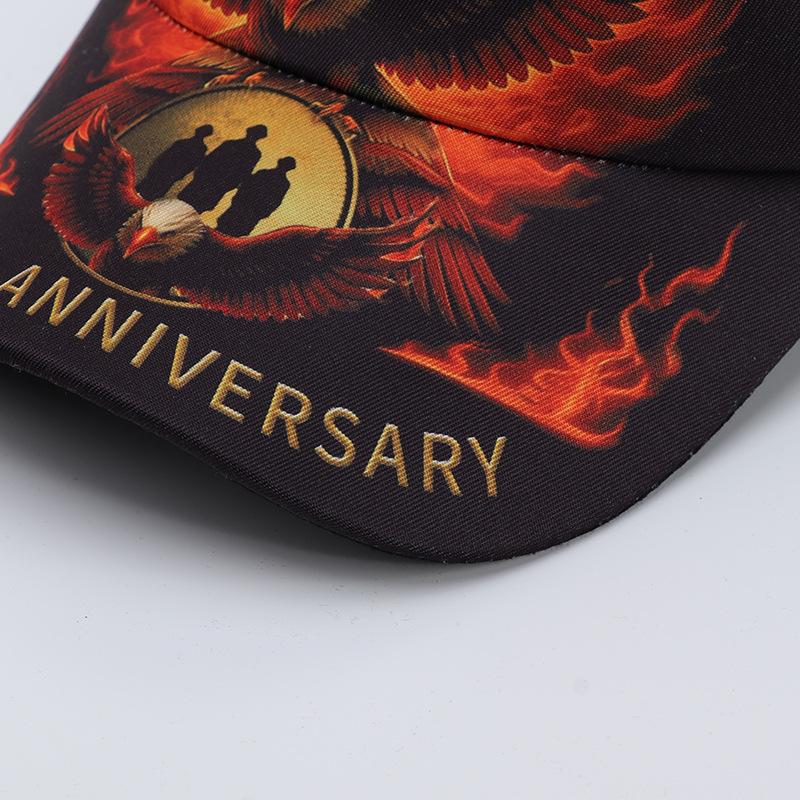 New Xiyin Temu Digital Printing Baseball Cap European and American Personalized Anniversary Cap