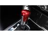Honda Accord 18th Gen Red Interior Trim Kit: Gear Shift Frame, Armrest, Air Vent, Gear Knob, Steering Wheel.