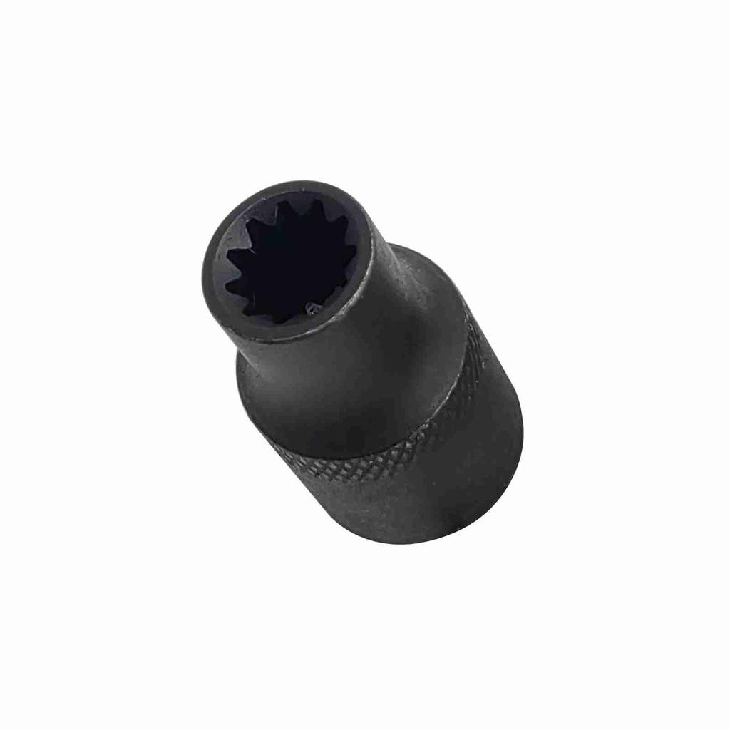 Truck Brake Caliper 11 Point Socket, Made of Steel, High Hardness and Strong, Not Easy to Break or Deform. Good Vehicle Maintenance Tools. With Tool