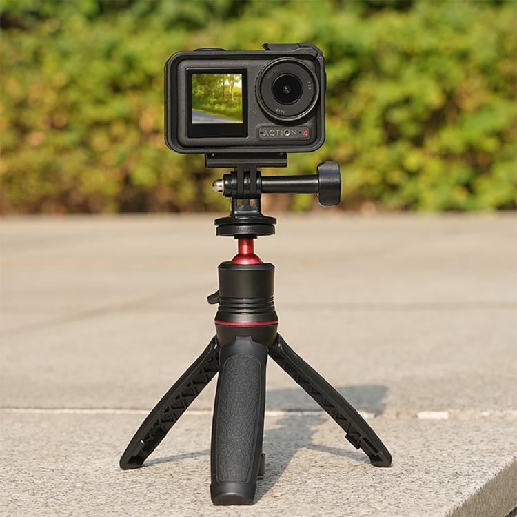 Pentru DJI Osmo Action 5 Pro / 4 / 3 PULUZ Suport de extensie cu eliberare rapidă magnetică (Negru)