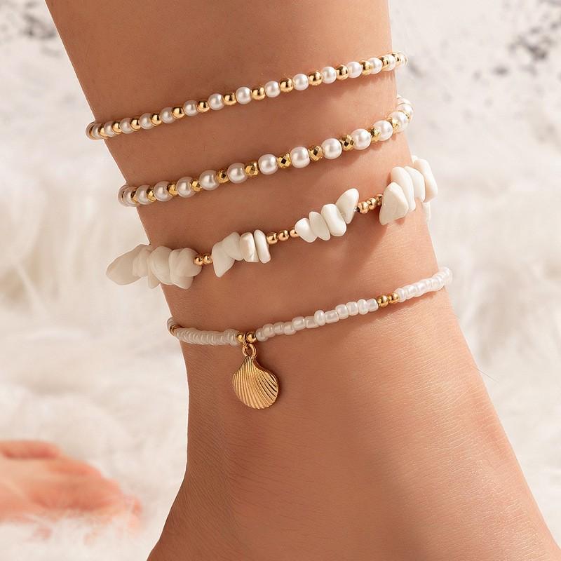 Snake Chain Anklet Bracelet for Women Men Girls Beach Stainless Steel Anklets Fashion Jewelry Gifts Not Allergic