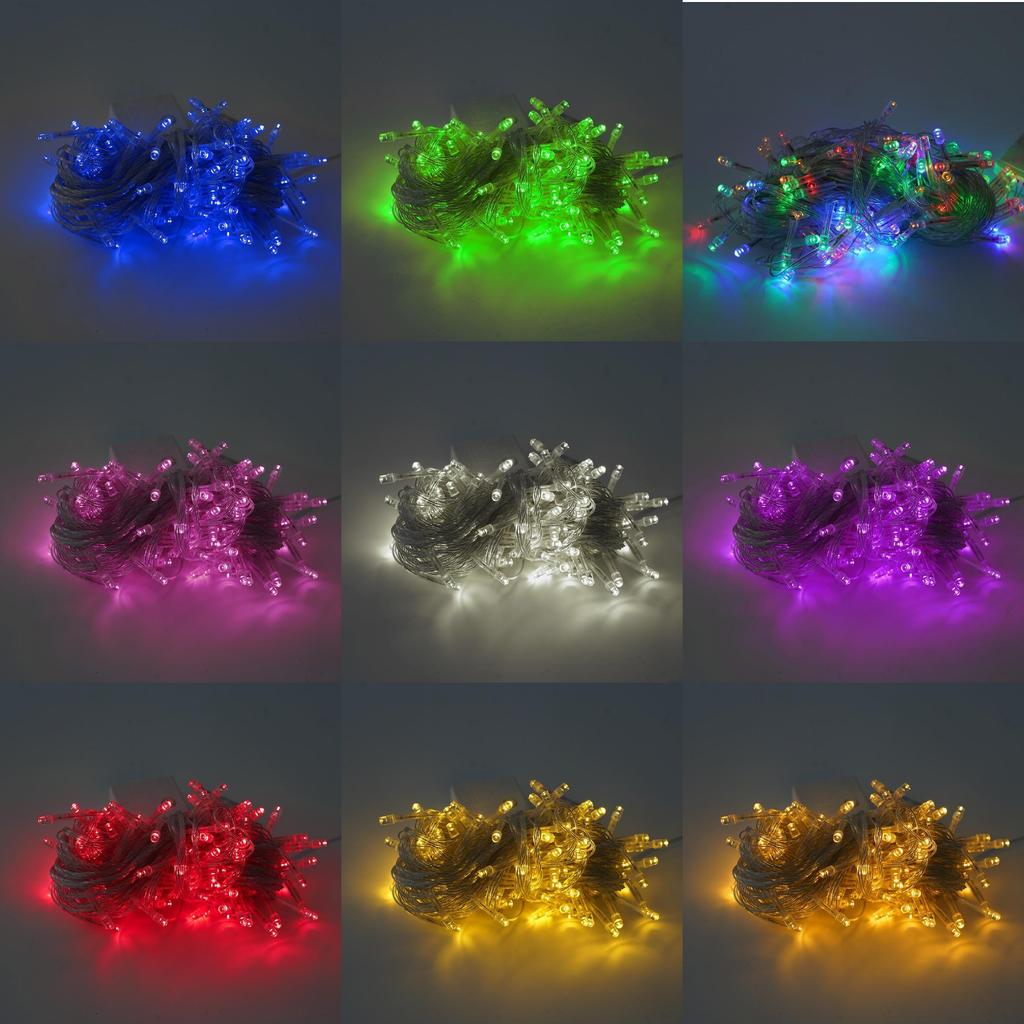 Lichterkette LED Set mit Wasserschutz für festlichen Innen- und Außenbereich