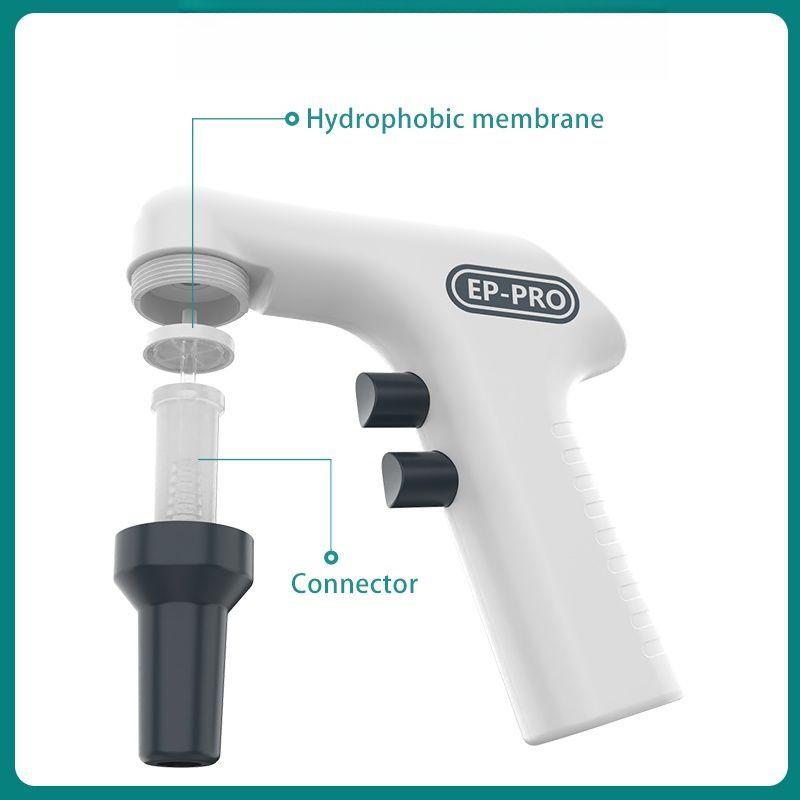 200ML LED Digital Display Electtic Pipette Controller Automatic Pipette Lab Equipment Electronic Pipette Pump