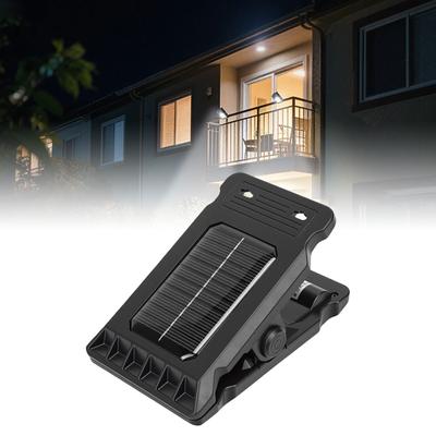 Aufsteckbare Solarleuchte 24 COB Bewegungssensor LED Solarbetriebene Sicherheitsleuchte für Außen Zaun Terrasse Wand Garage Camping